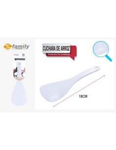 Cuchara de arroz plástico 18cm
