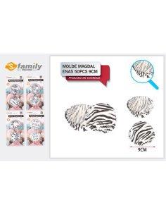 Molde magdalenas 50pcs 9cm...