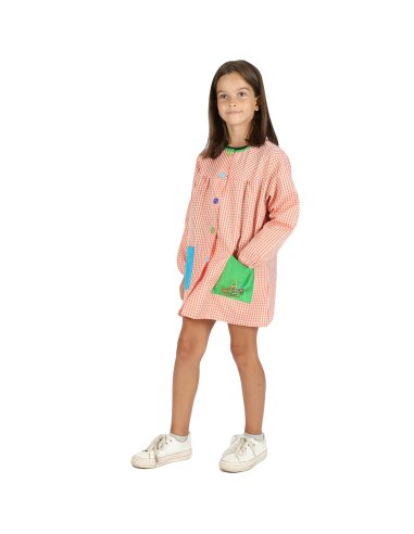 Bata Escolar Nombre Bordado...