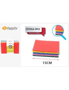 Esponja de poliéster 15cm 5pcs