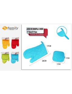 Juego de manopla tela 2...