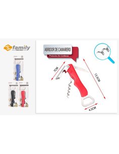 Abridor de camarero acero...