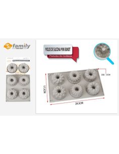Molde de silicona mini...