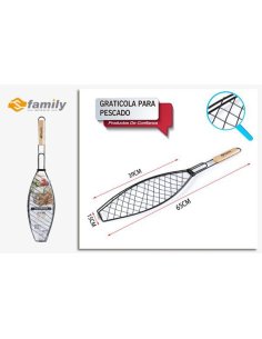 Parrilla para pescado metal...