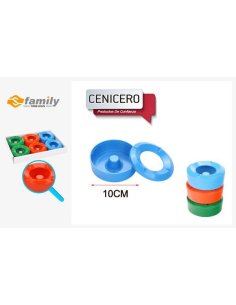 Cenicero de pástico 10cm...