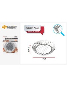 Molde de pastas aluminio...