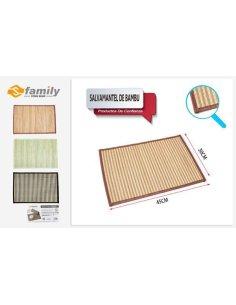 Salvamantel de bambu...