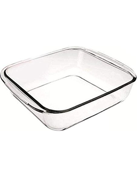 Fuente horno cuadrada kristall 25x22x5 cm