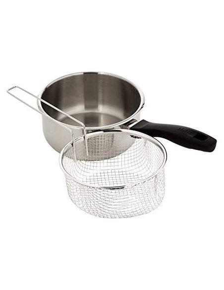 Cazo con cestillo induktion 18 cm