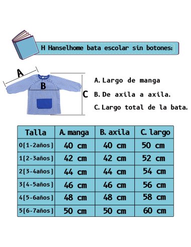 Bata Escolar Nombre Bordado...