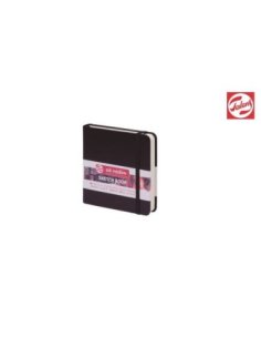 Sketchbook negro 12x12 160g...