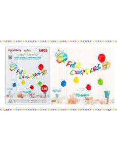 Set de guirnalda con globos...