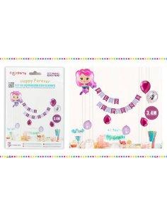 Set de guirnalda con globos...