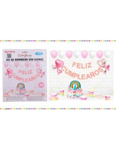 Set de guirnalda con globos