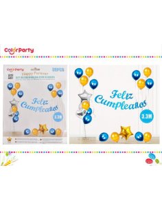 Set de guirnalda con globos...