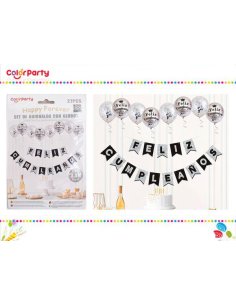 Set de guirnalda con globos...