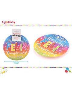 Platos de carton 6pcs