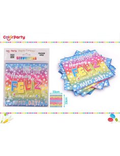 Servilletas 33x33cm 12pcs