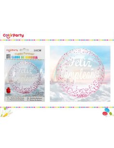 Globo de burbuja 50cm