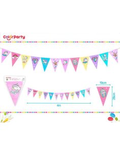 Banderines 19x28cm 4m 12pcs