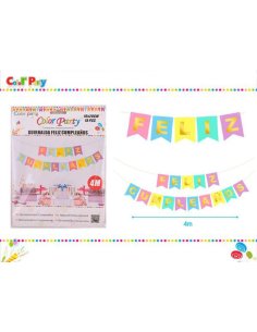 Guirnalda de fiesta 15pcs 4m