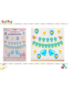 Set de guirnalda con globos...