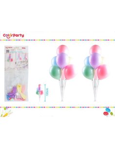 Set de globos con soporte...