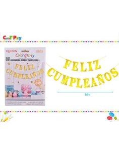 Guirnalda feliz cumpleanos...
