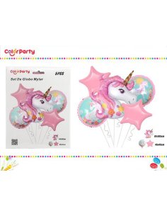 Globo mylar 5 pcs 87x105cm...