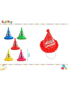 Gorro de carton 18cm...