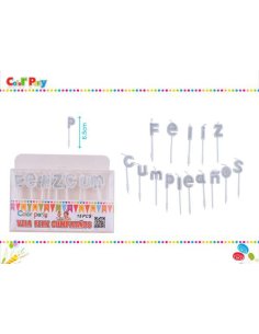 Vela de cumpleanos  15pcs