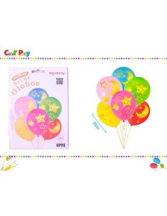 Set de globos 6pcs 35cm