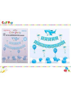 Set de guirnalda con globos 4m