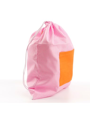 Mochila saco nombre bordado...