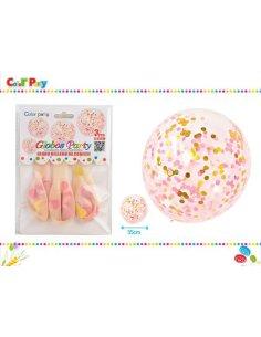 Globos relleno de confeti