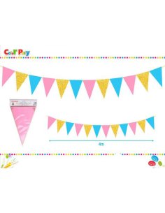 Banderines de cumpleanos 4m