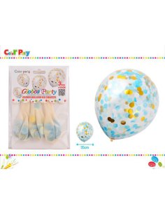 Globos relleno de confeti 35cm