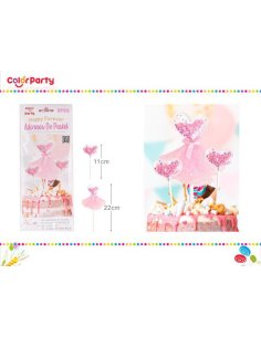 Adornos de pastel 3pcs 12cm...