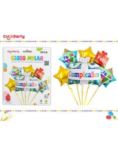 Globo mylar 5pcs