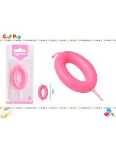 Velas cumpleaños Rosa 6cm