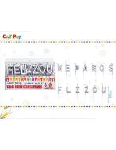 Vela feliz cumpleanos 6.7cm