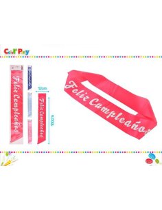 Banda cumpleanos 12x160cm...