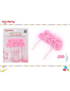 Vela feliz cumpleanos 11.5cm