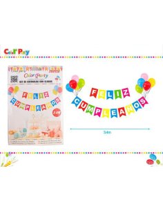 Set de guirnalda con globos...