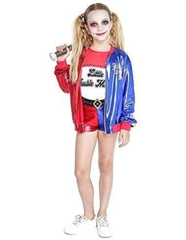 Disfraz Niña Joker’s Baby Pantalón Corto Para Halloween carnaval Fiestas Infantil Niñas  7-9 años 