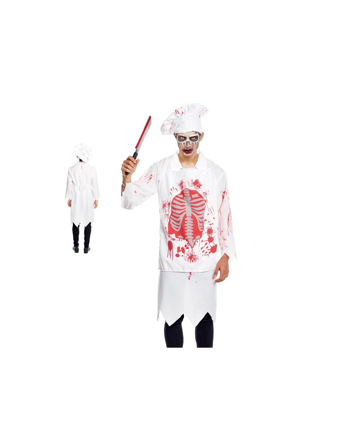 Disfraz zombie cocinero para hombre s | Hansel Home