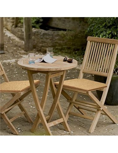 TIENDA EURASIA® Pack 4 Cojines para Sillas - Estampados Lisos con 2 Cintas de Sujeción - Ideal para Interiores y Exteriores -