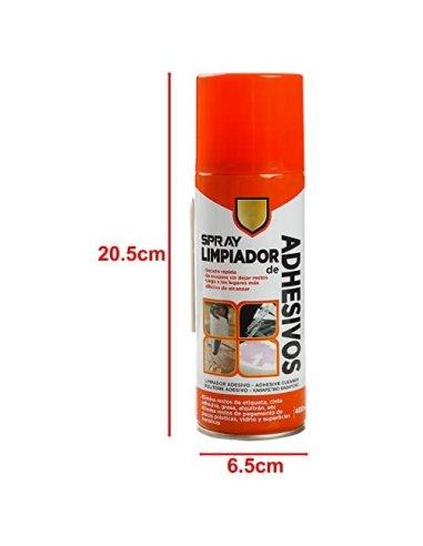 Spray Limpiador de Ahdesivos Eliminación de Etiquetas y Restos de Pegamento Eliminador de Alquitrán 400mL