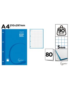 Recambio a4 90g 80h 4 taladro 2