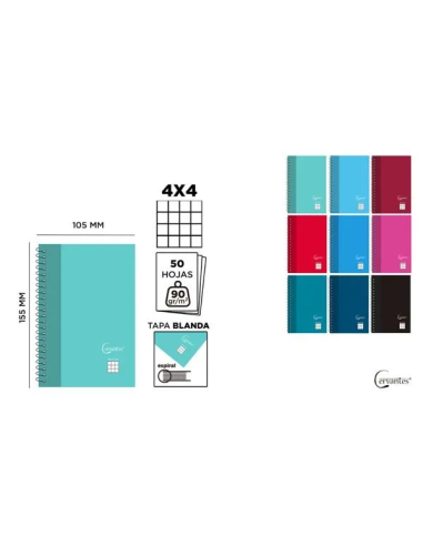 Block 50h cuadro Colores Aleatorios 1 Pc